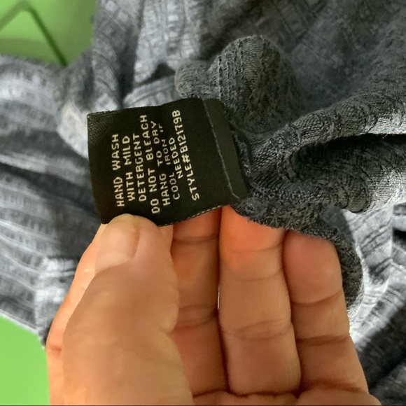 NWT Fashion Nova Blue Button Down Blouse XL - Picture 12 of 15